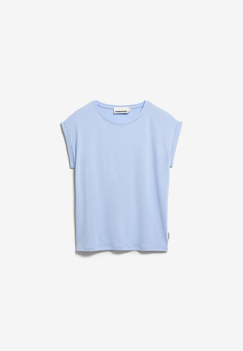 JILAANA T-SHIRT | soft blue