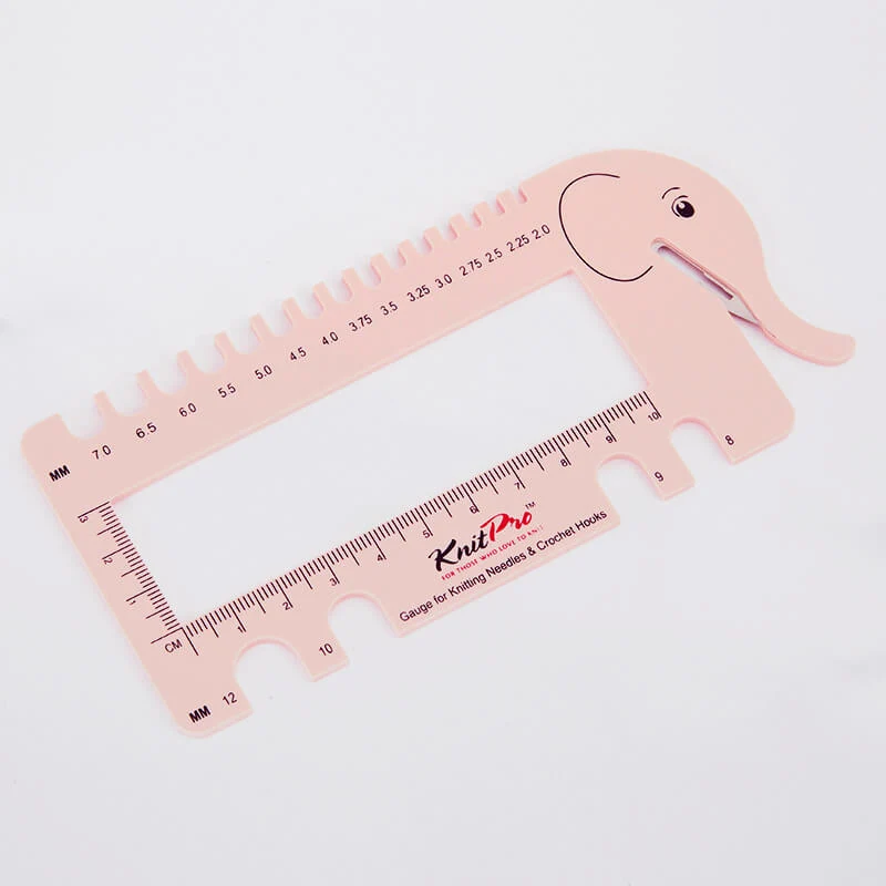 knit pro elefant schablone