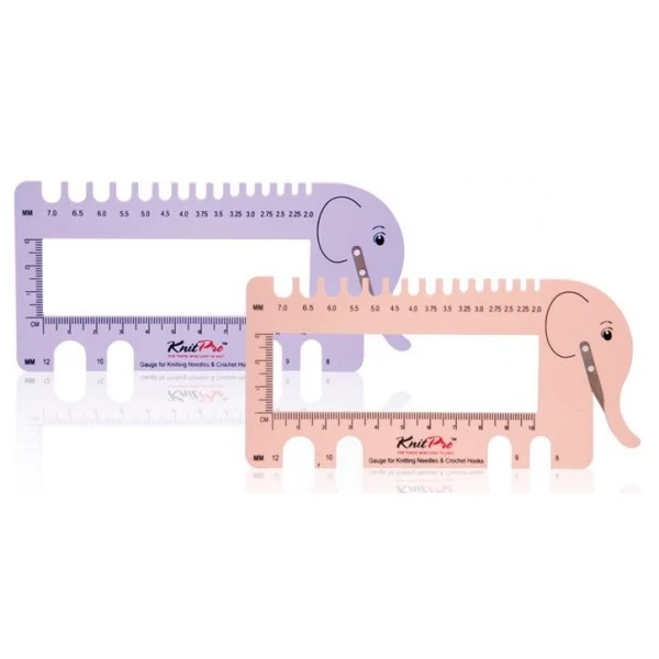 knit pro elefant schablone