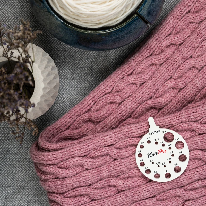 knit pro nadleschablone