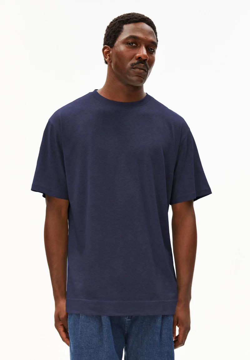 MAARKOS LINEN BLEND T-SHIRT