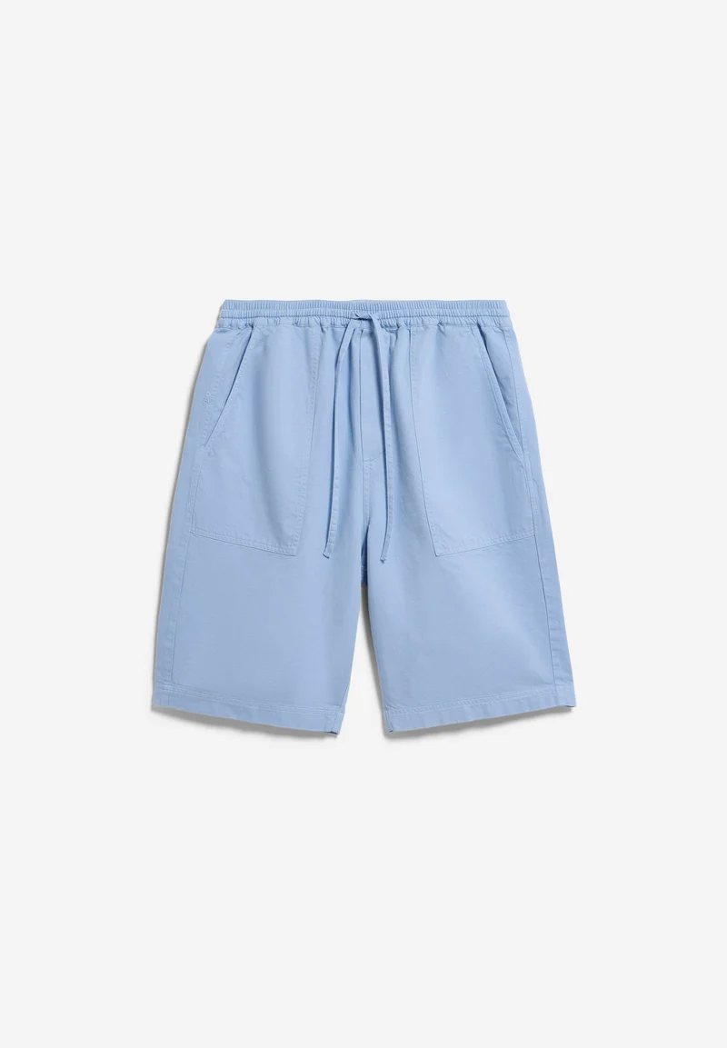 BAUMWOLL-LEINEN SHORTS | wedgwood