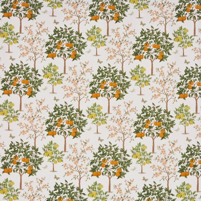 Baumwollstoff Lemon Grove - beige