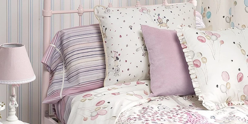 Baumwollstoff Party Animals - rose 280 cm