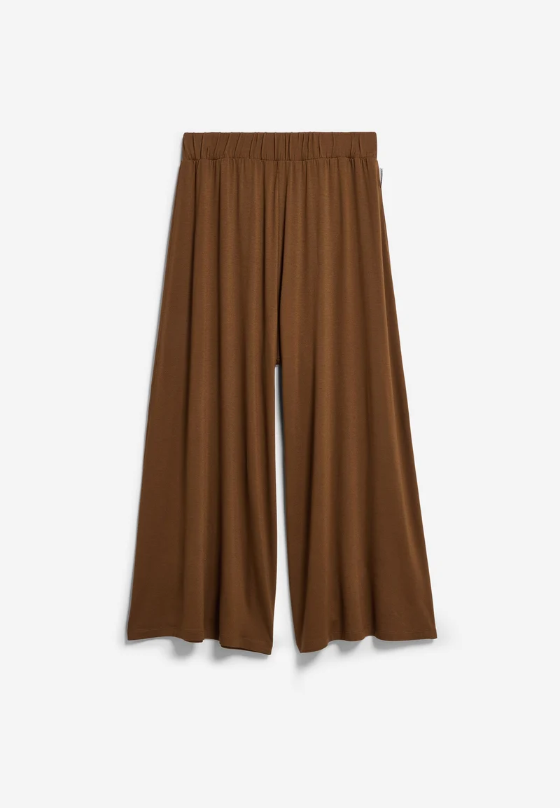 CROPPED JERSEY-HOSE | dried palm