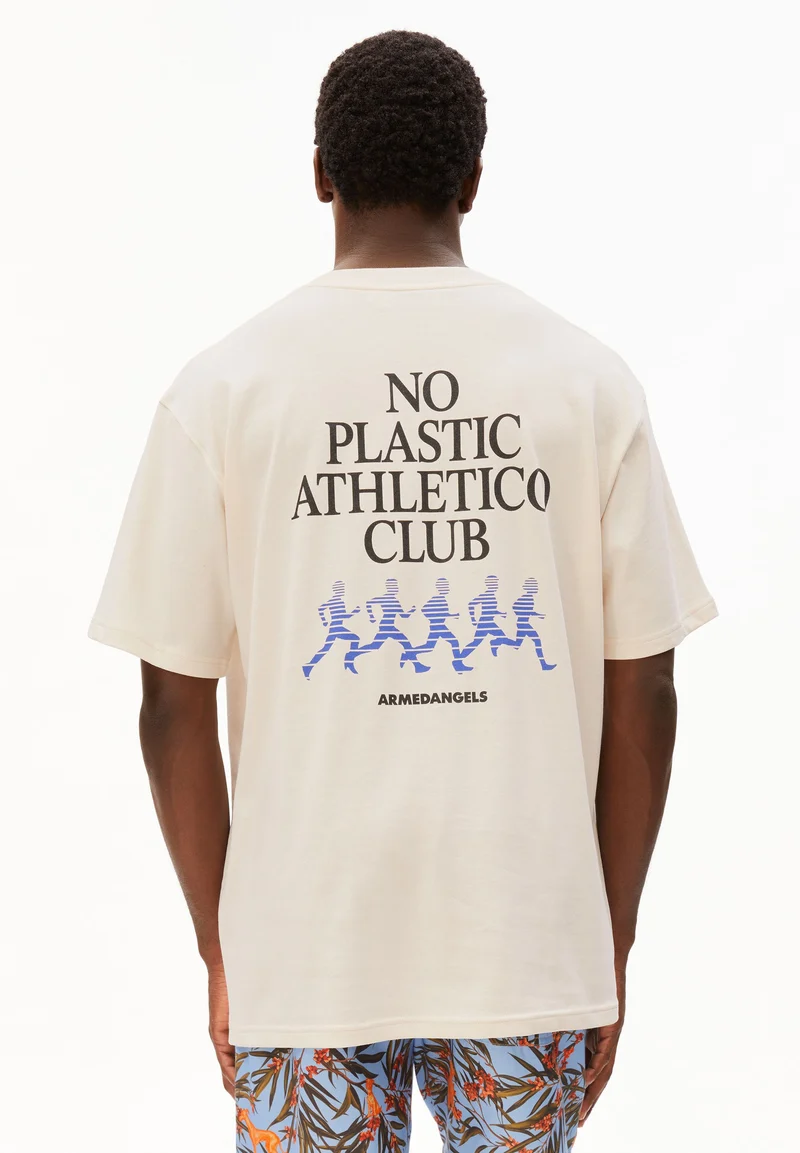 MAARKOS NO PLASTIC T-SHIRT | pure
