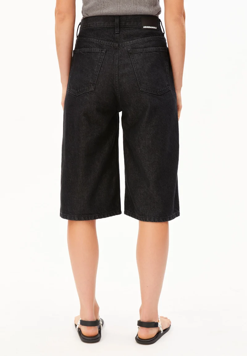 CITY HIGH WAIST JEANS-SHORTS | toluca
