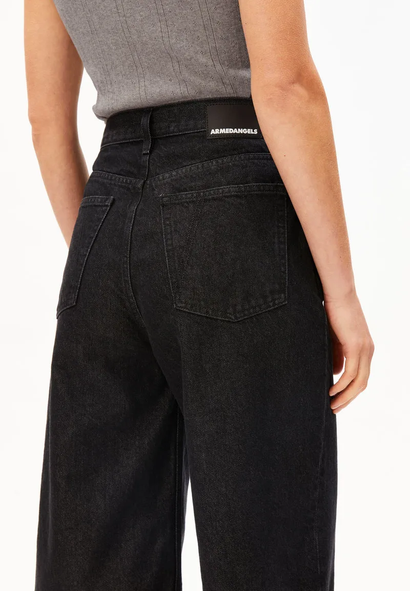CITY HIGH WAIST JEANS-SHORTS | toluca