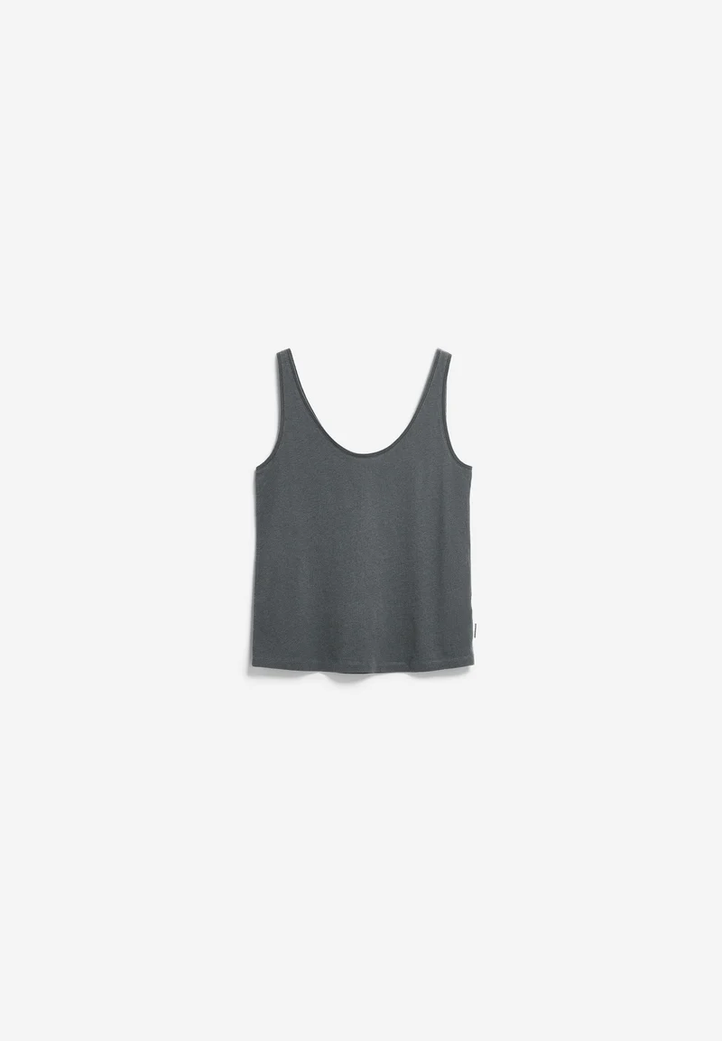 LEINEN-MIX TOP | space steel