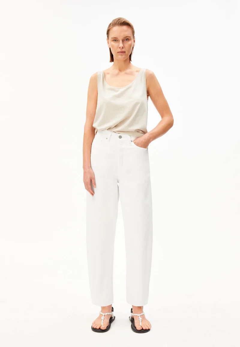 LEINEN-MIX TOP | undyed