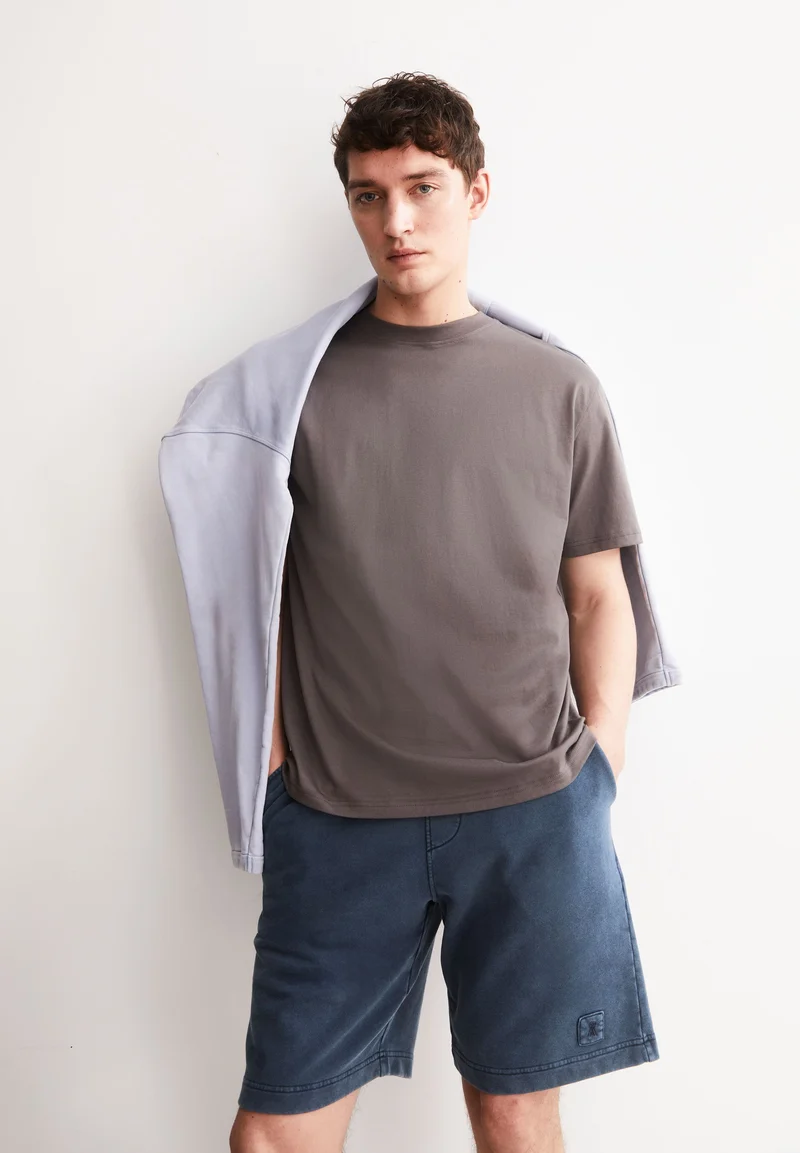 MAARKOS MID WEIGHT T-SHIRT | granit