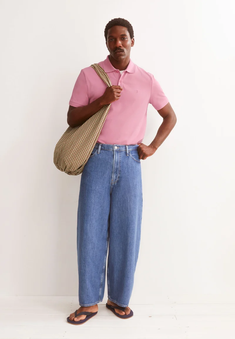 MAARIO POLOSHIRT | washed berry