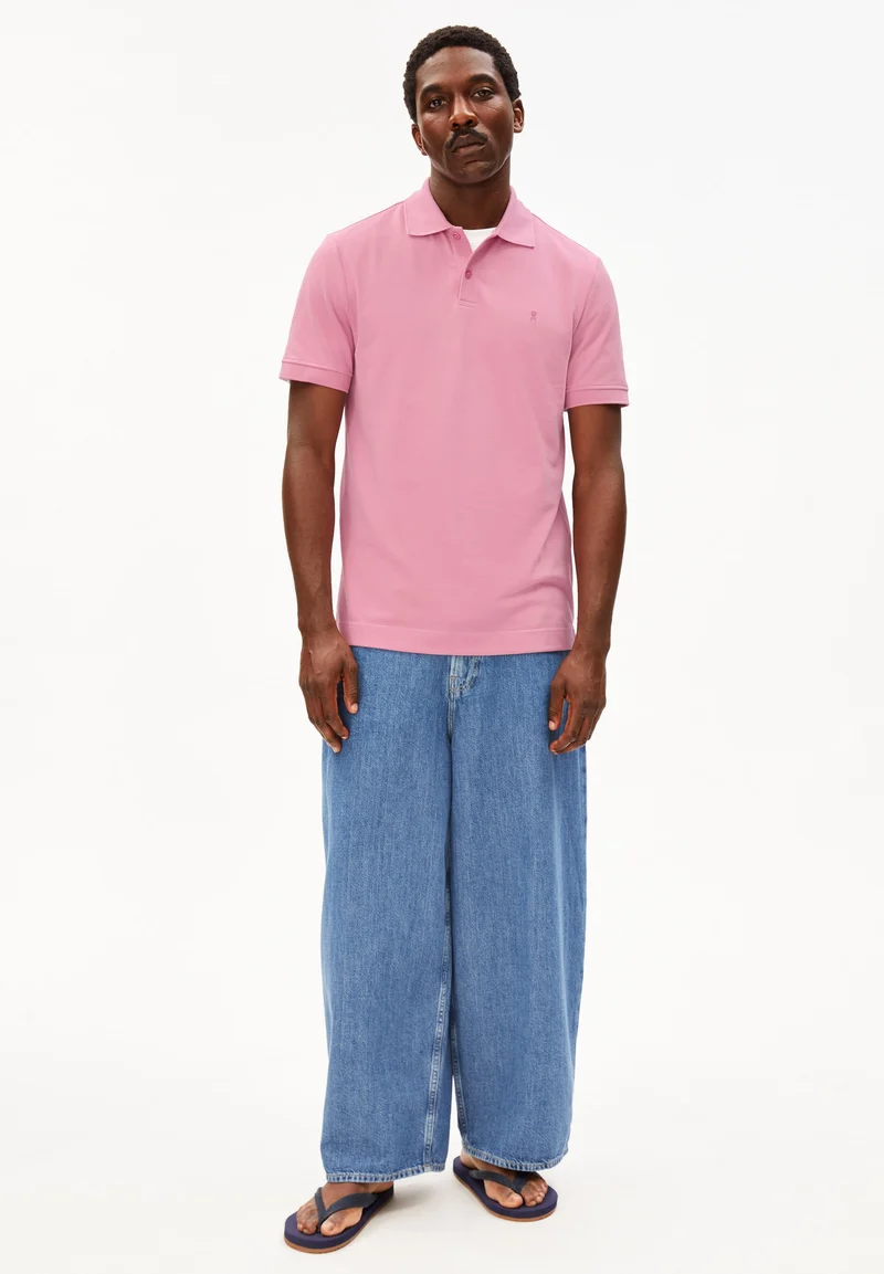 MAARIO POLOSHIRT | washed berry