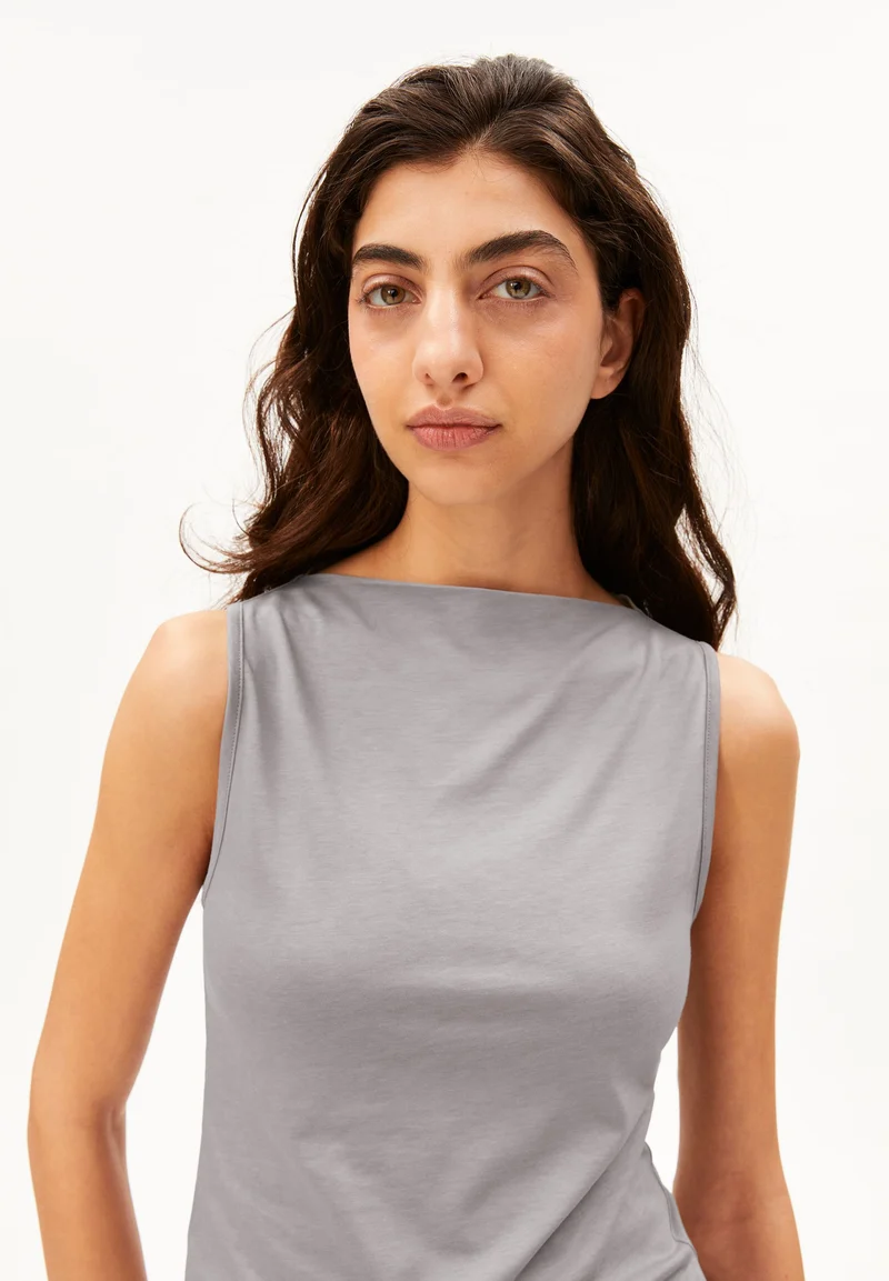 LAMINIAA TOP | seal grey