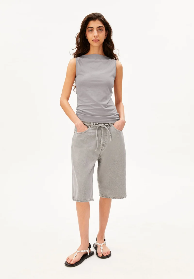 LAMINIAA TOP | seal grey