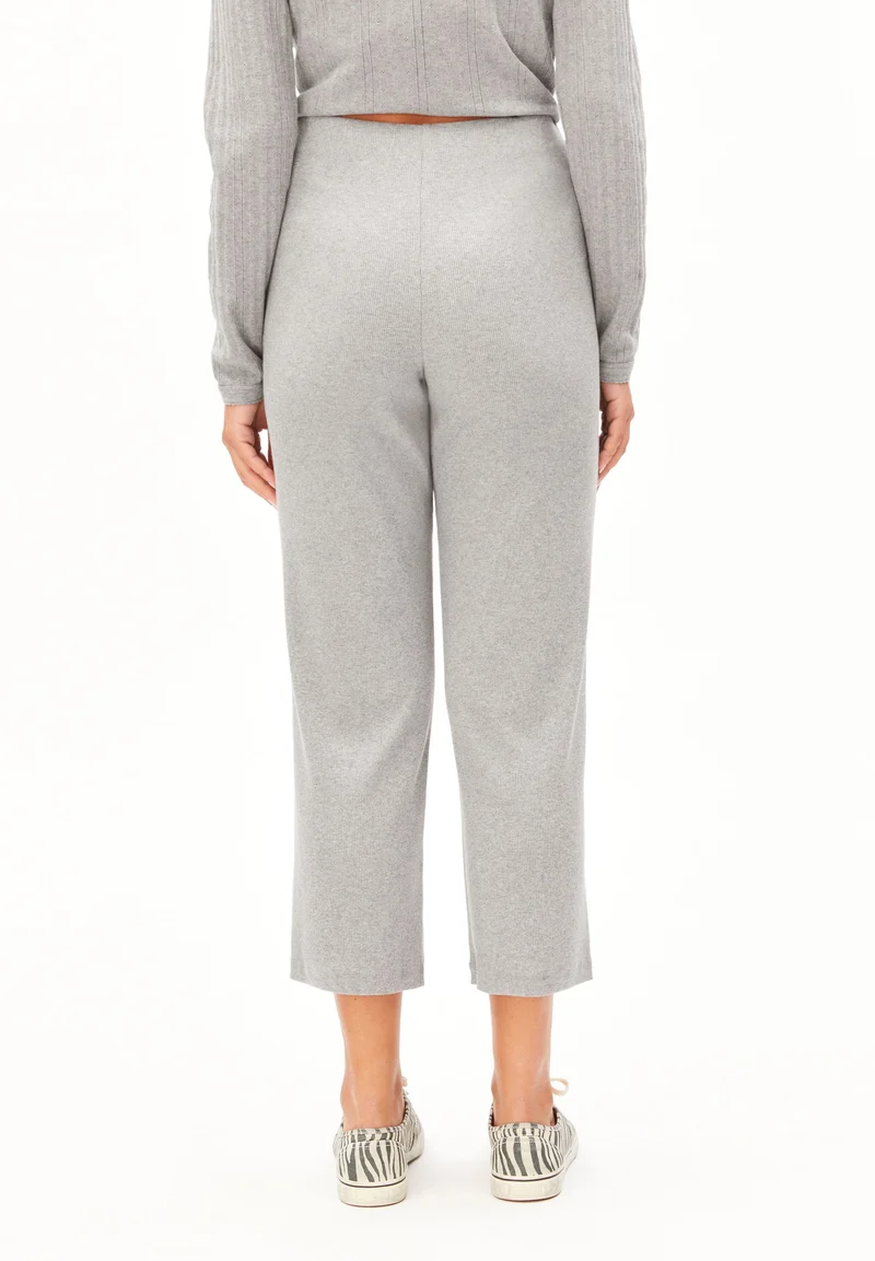 NIANAA RIPP-HOSE | silver melange
