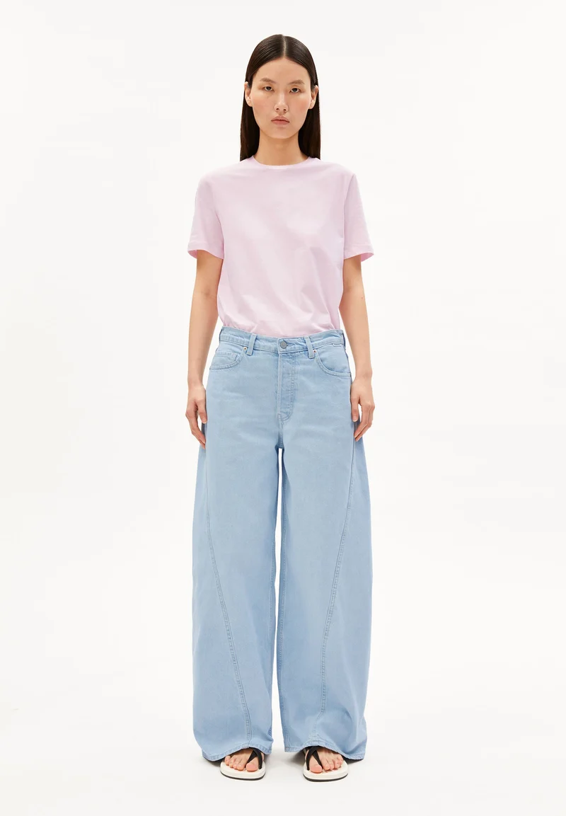 LUALAA T-SHIRT | pink mist