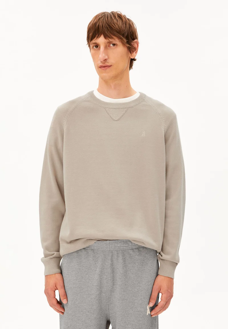 BAUMWOLL-STRICKPULLOVER