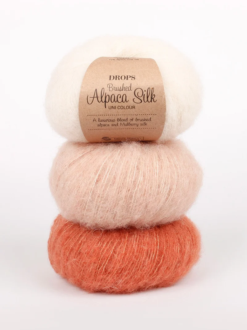 drops brushed alpaca silk