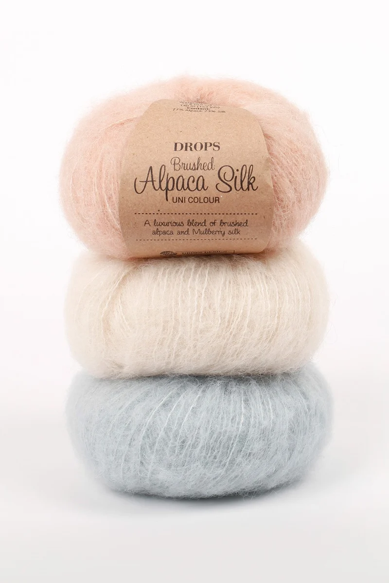 drops brushed alpaca silk