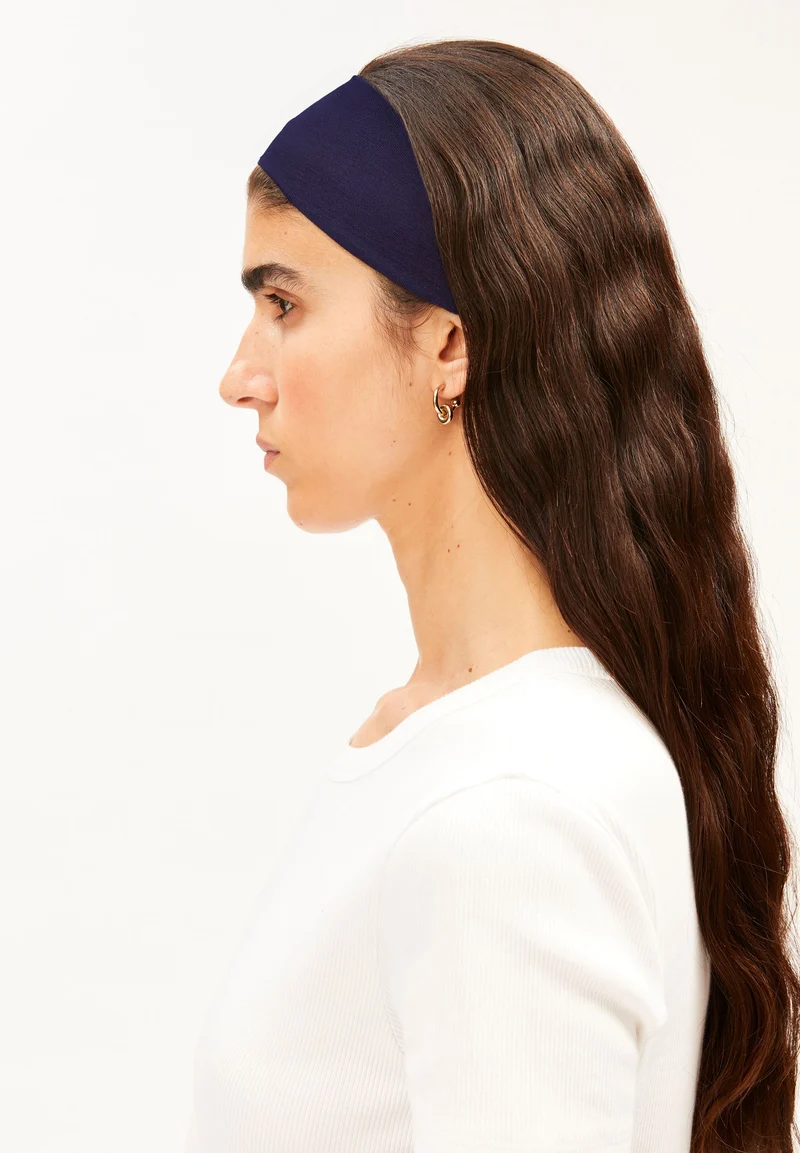 JERSEY-HAARBAND | tinted navy