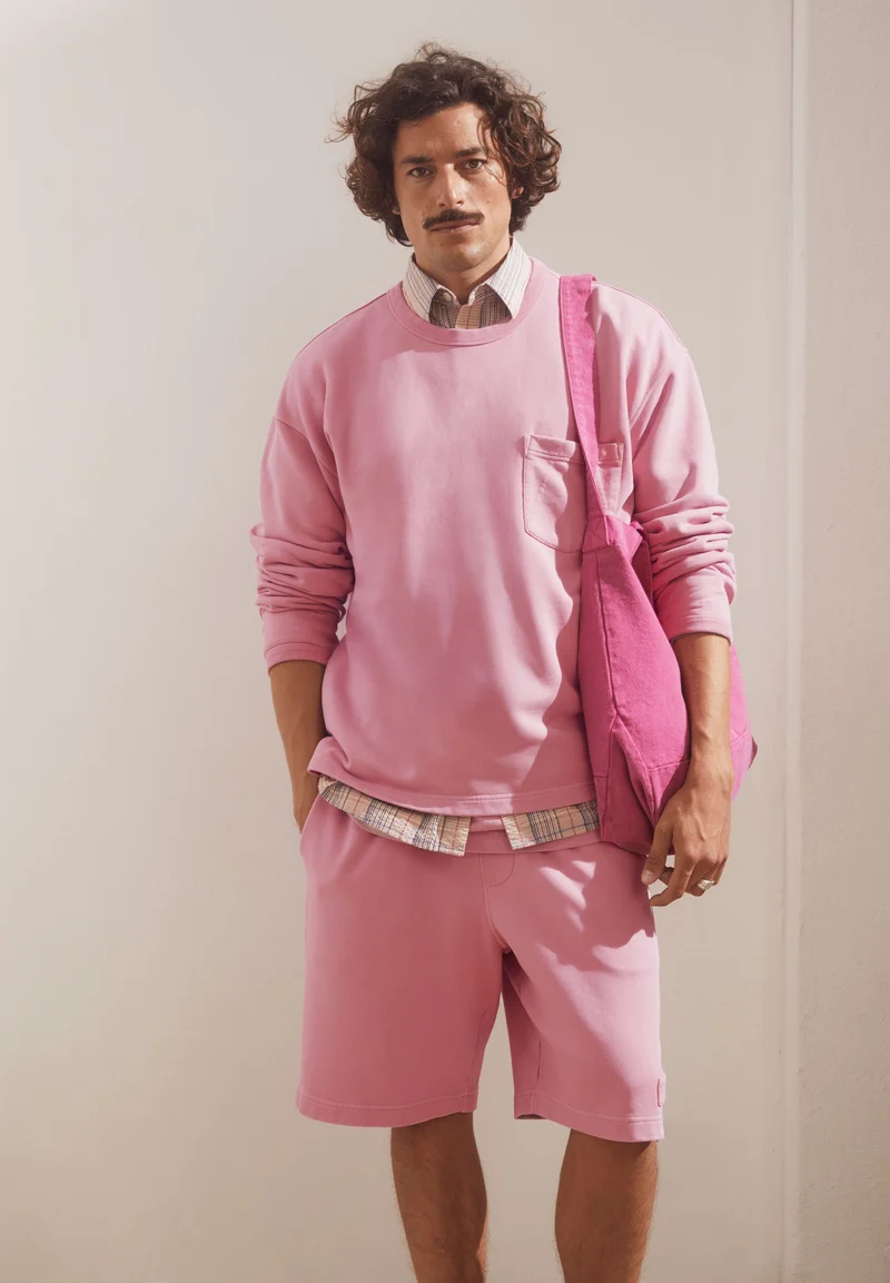 GMT DYE SWEATSHIRT | washed berry washed