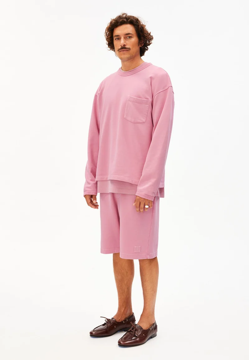 GMT DYE SWEATSHIRT | washed berry washed