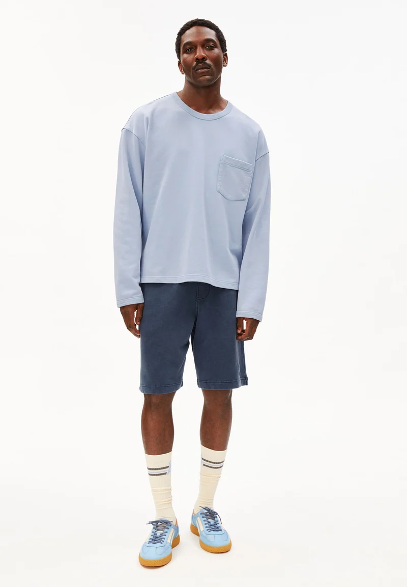 GMT DYE SWEATSHIRT | wedgwood washed