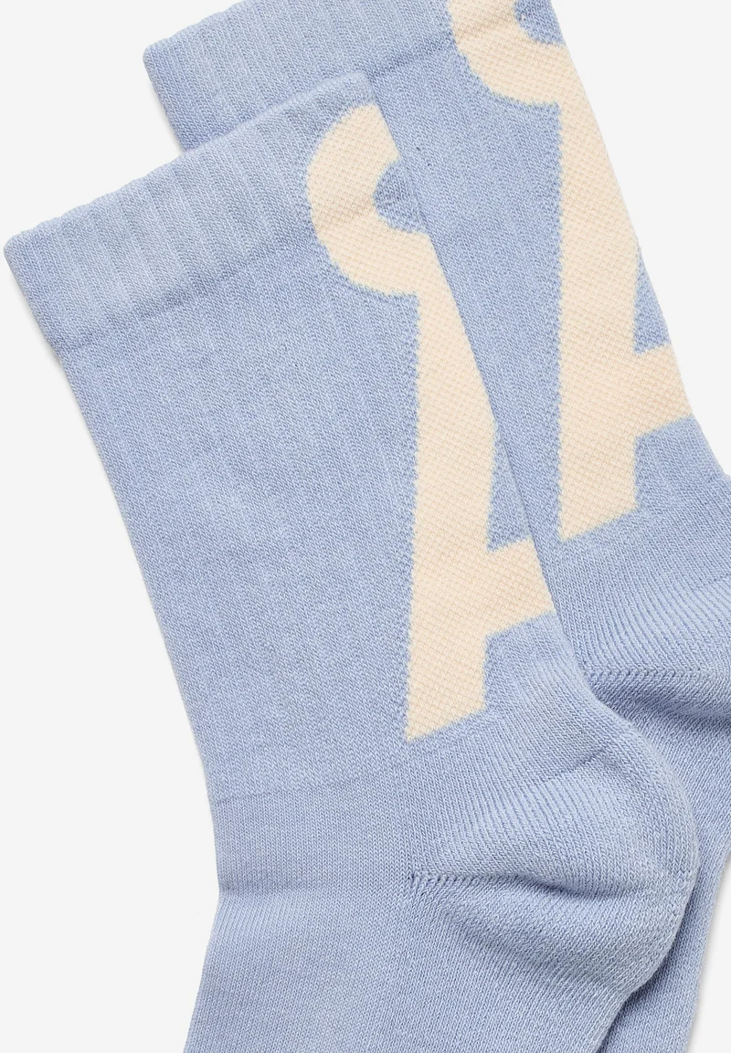 SAAMUS SHORT SOCKEN | soft blue-oatmilk