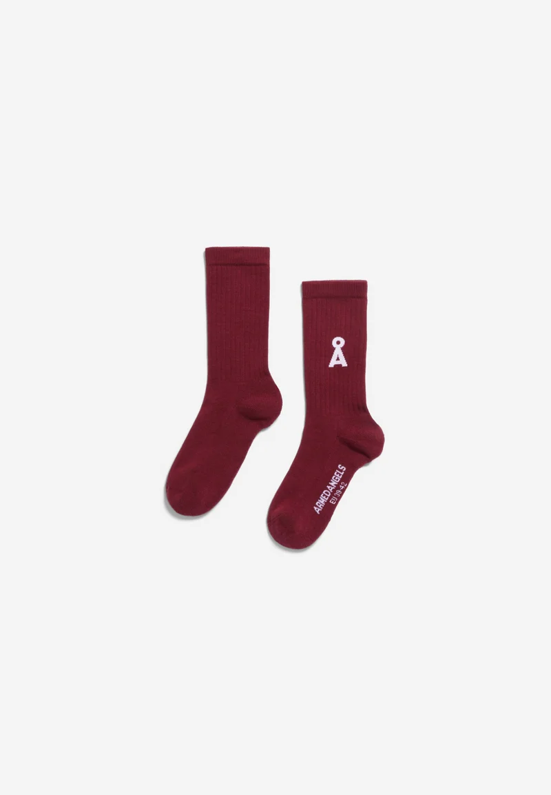 SAAMUS BOLD SOCKEN | velvet red