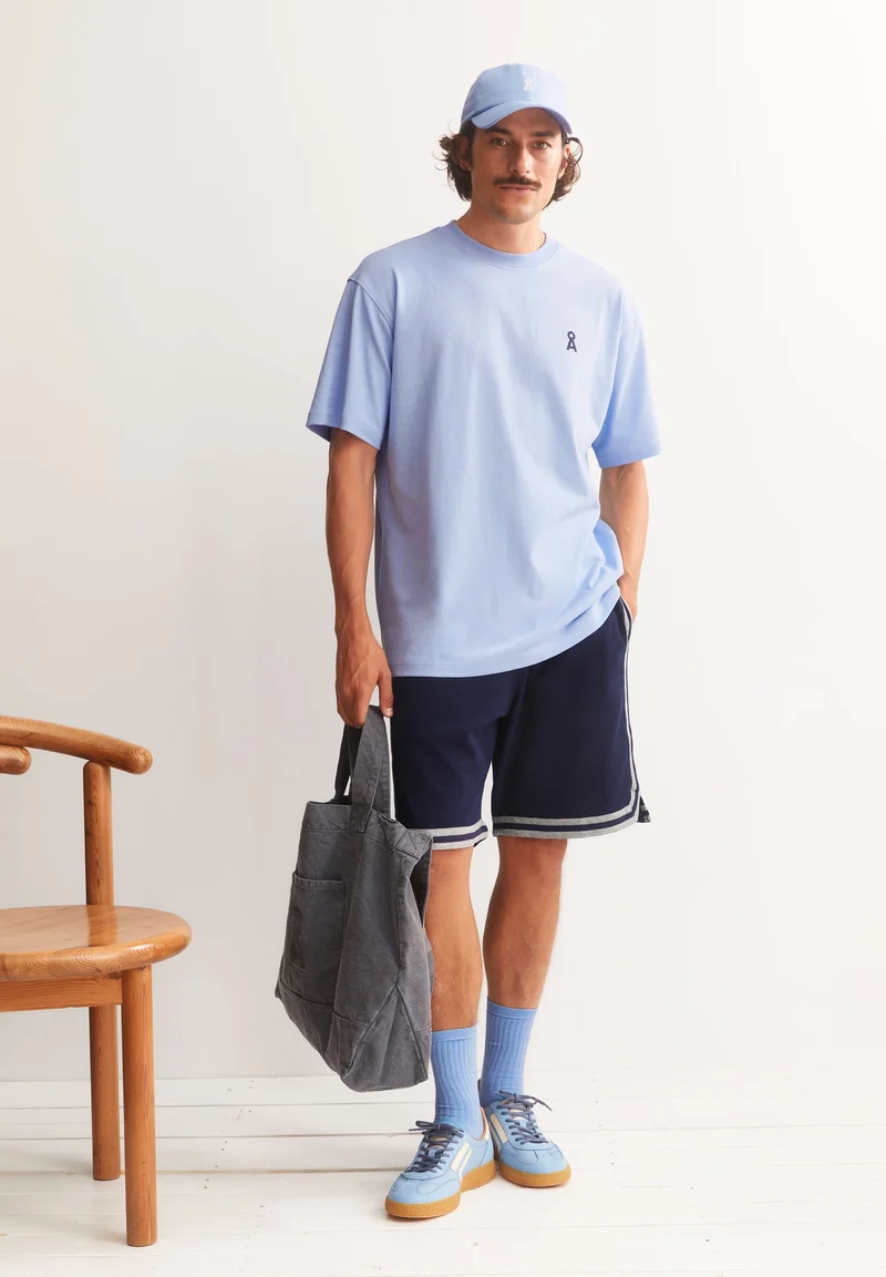 MAARKOS NO PLASTIC T-SHIRT | wedgwood