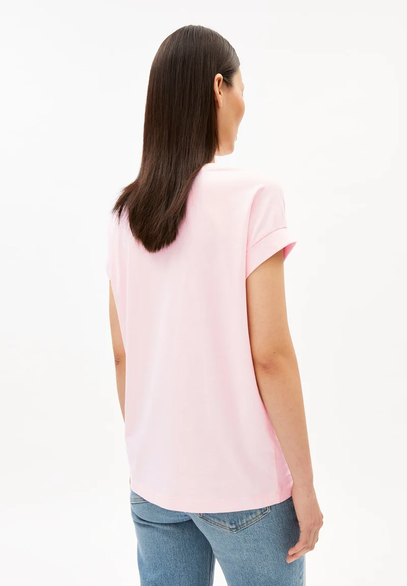 IDAARA T-SHIRT | pink mist
