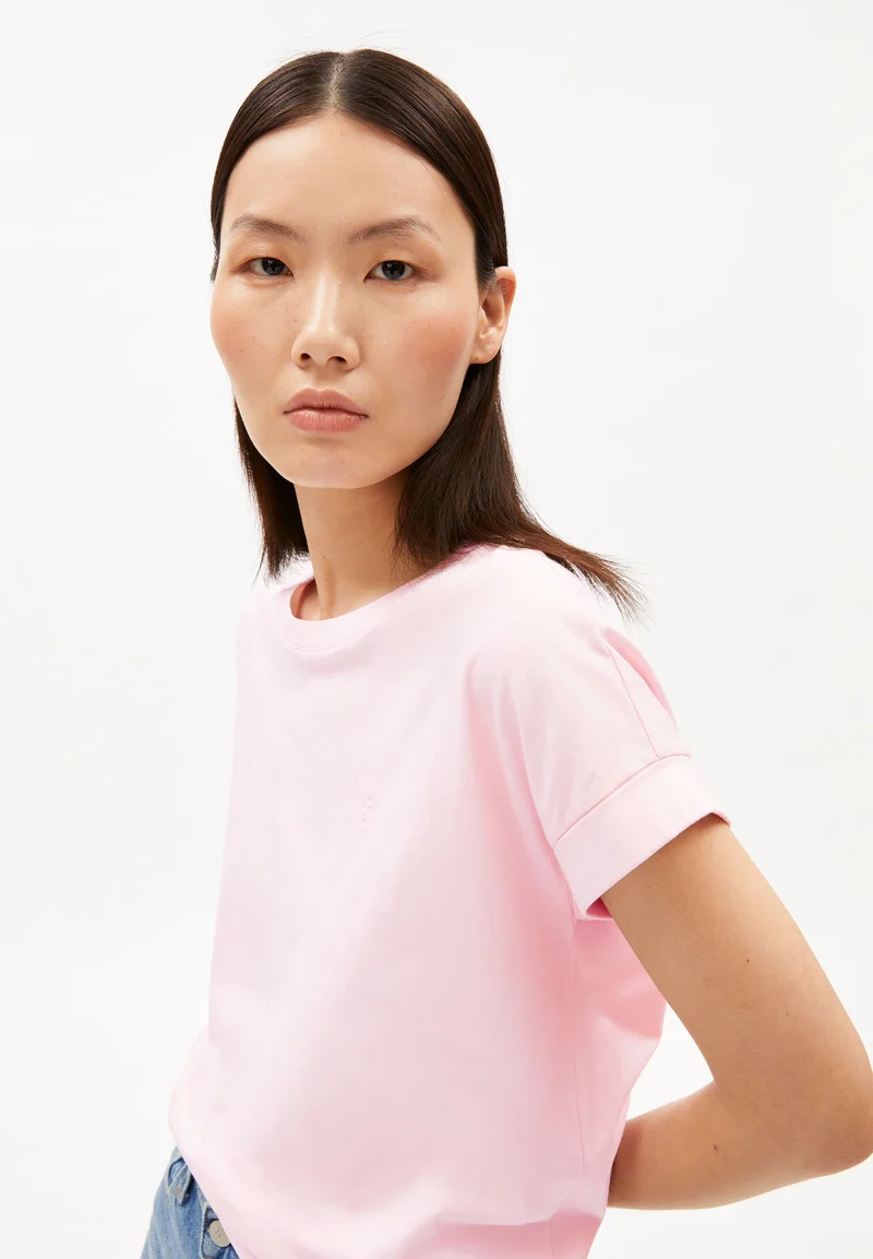 IDAARA T-SHIRT | pink mist