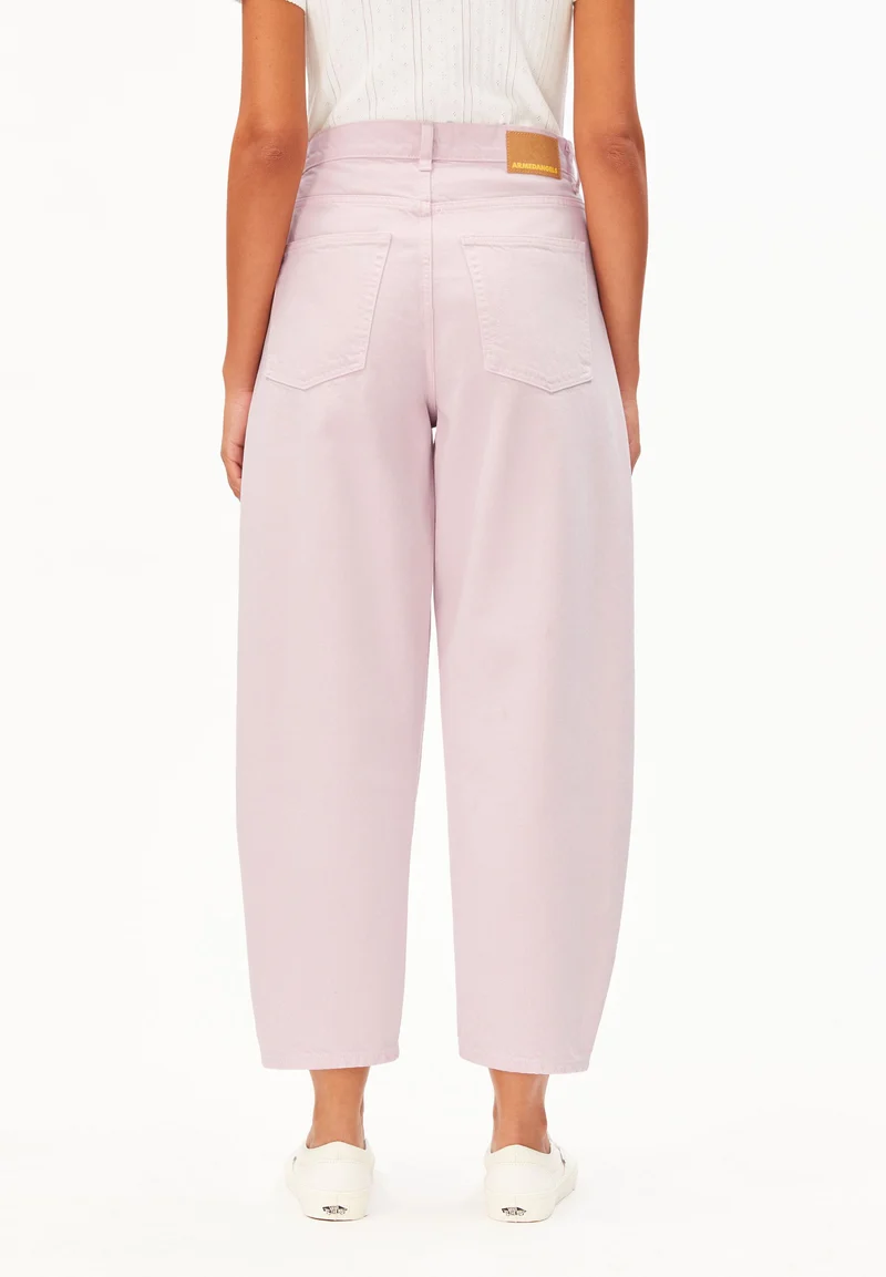 BAARLY BARREL JEANS | pink mist