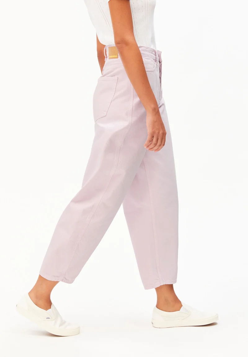 BAARLY BARREL JEANS | pink mist