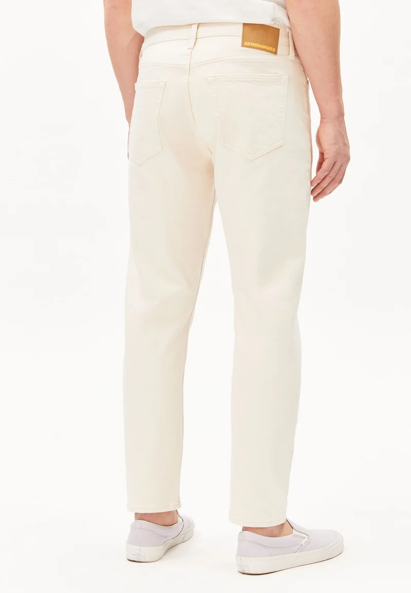 MAAKX RELAXED TAPERED JEANS | undyed