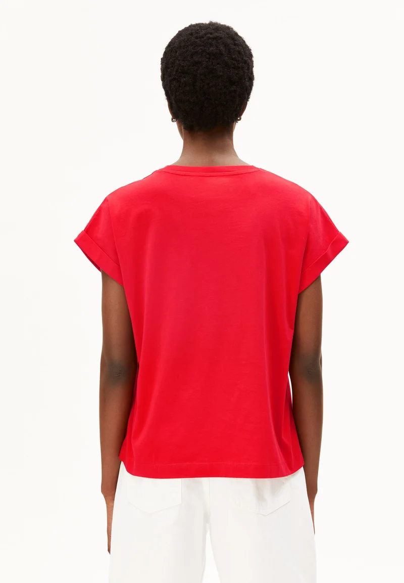 NEUES IDAARA T-SHIRT | mars red