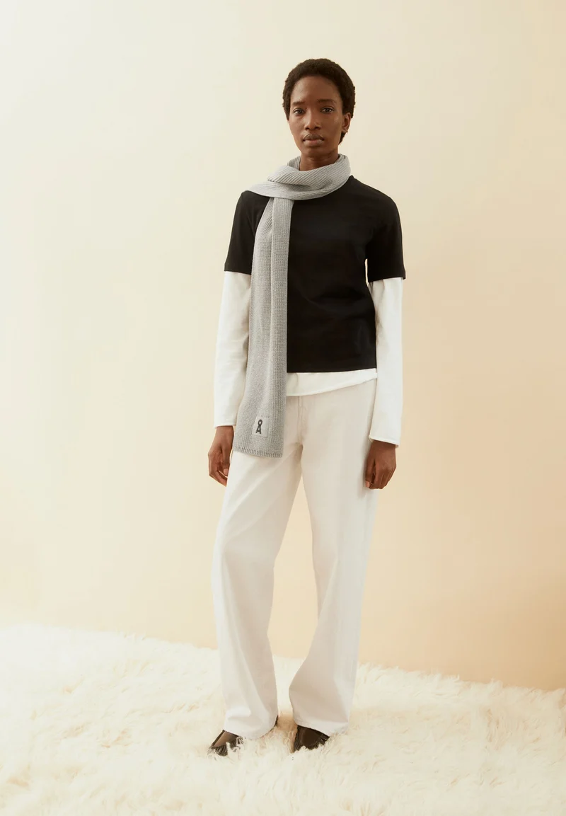 ENIJAA HIGH WAIST WIDE JEANS | undyed