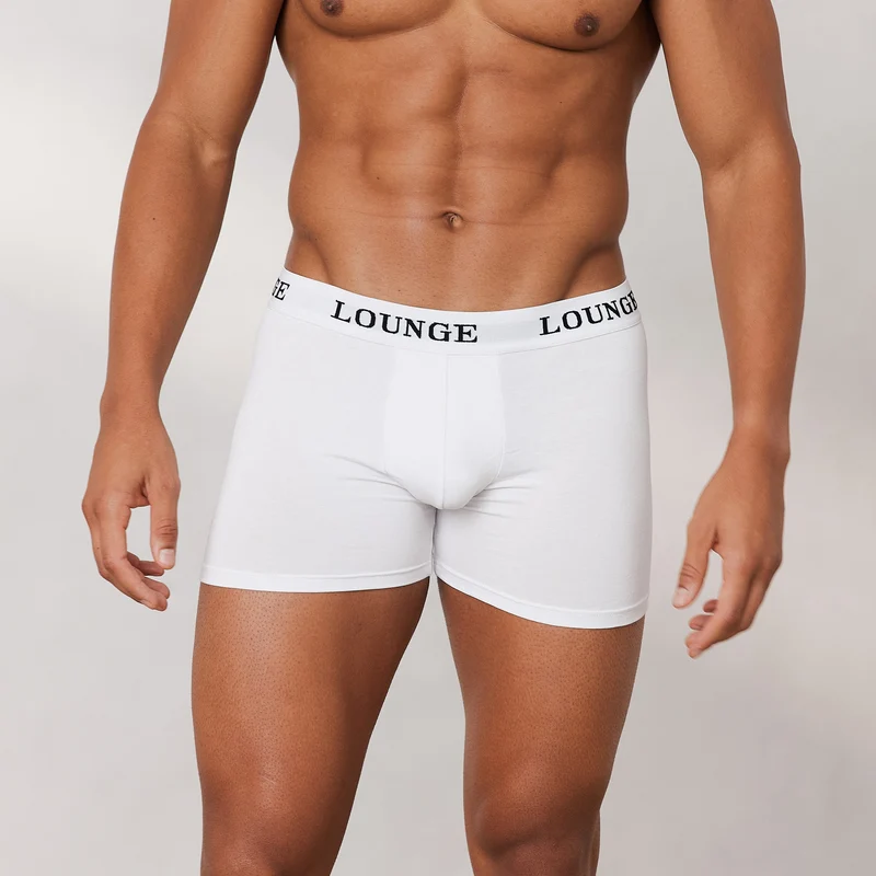 Everyday Herren-Boxer (3er Paket) - Weiß