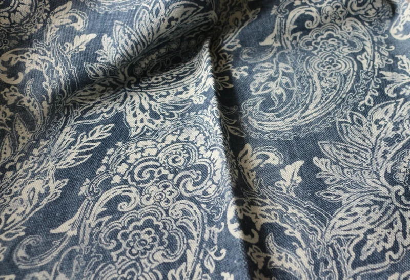 Bio Paisley - indigo