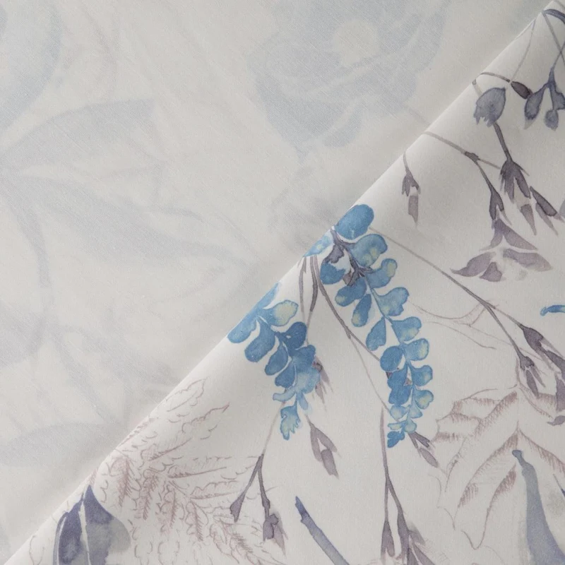 Satin Posy - skyblue 280 cm