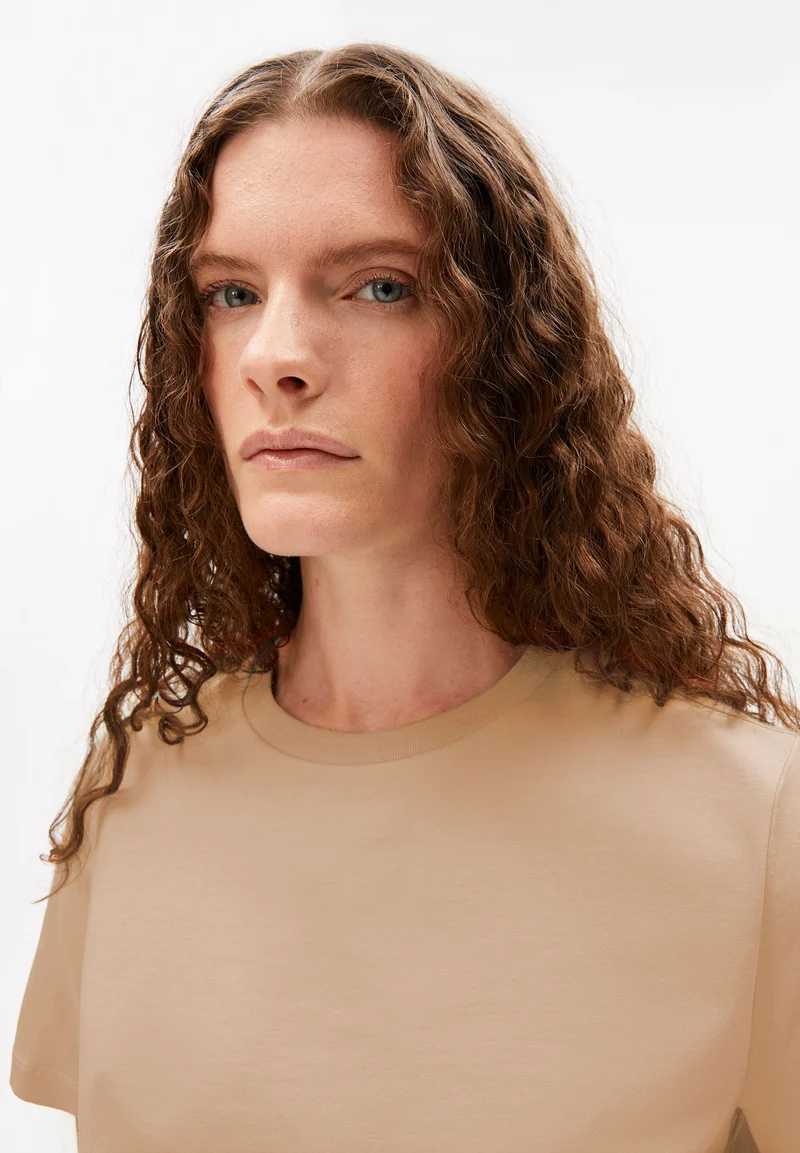LUALAA T-SHIRT | true camel