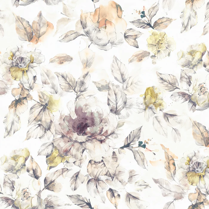 Bio Satin Flower - yellow 280 cm