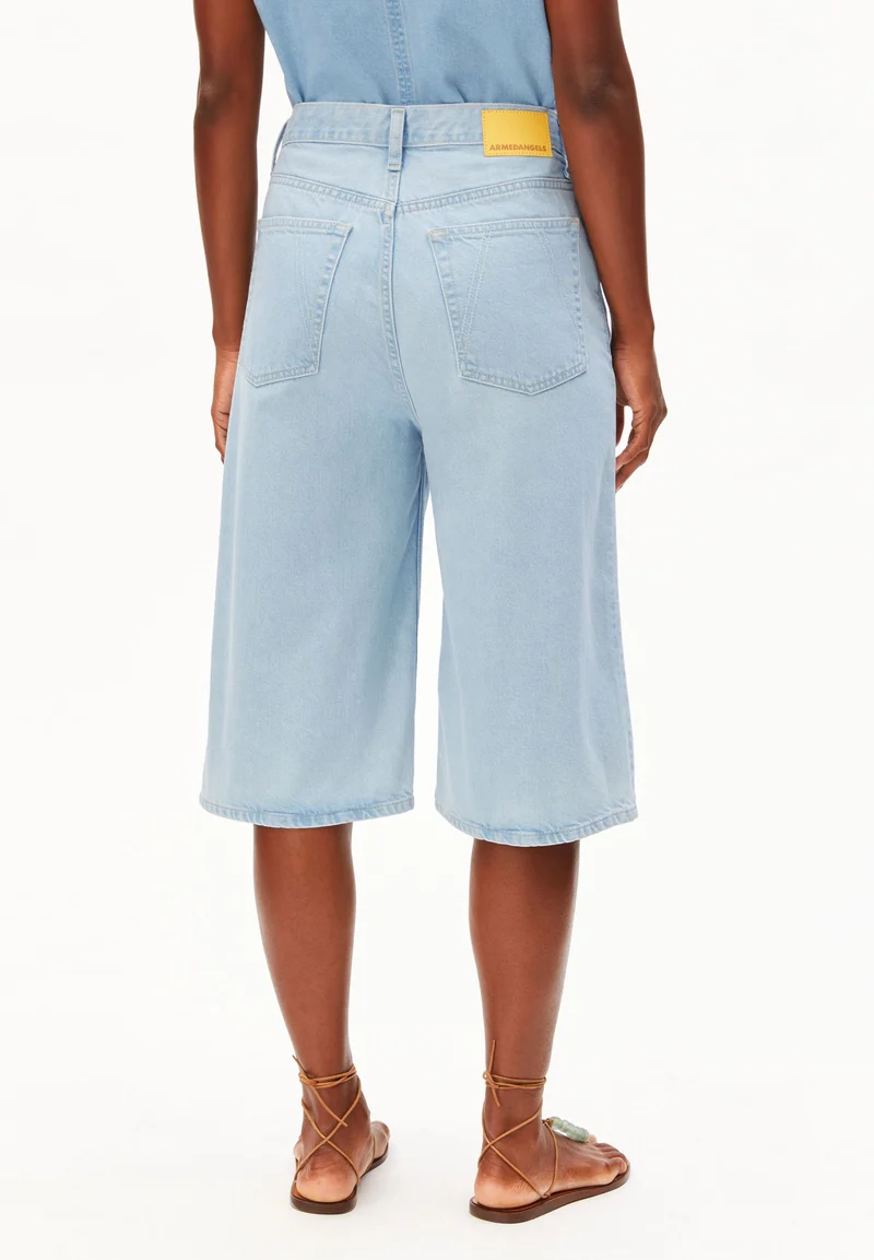 CITY HIGH WAIST JEANS-SHORTS | barrea