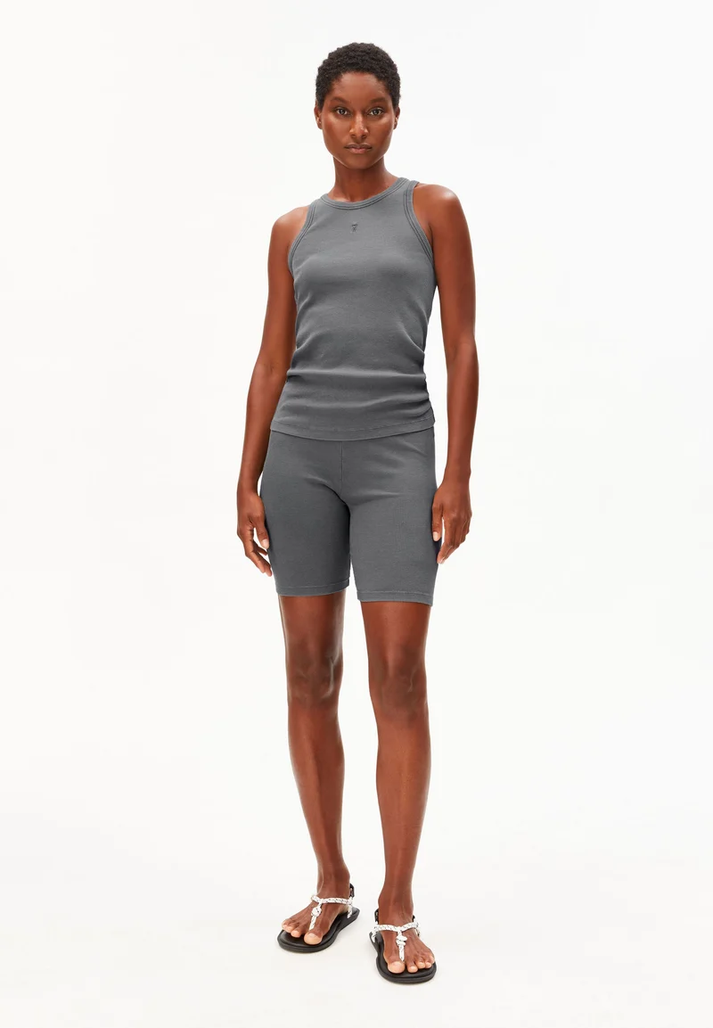 GMT DYE RIPP-SHORTS | space steel