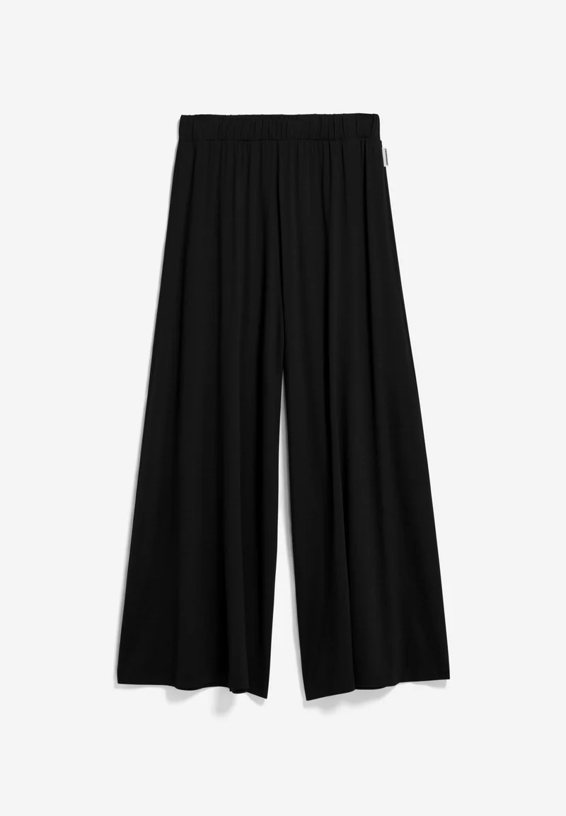 CROPPED JERSEY-HOSE | black