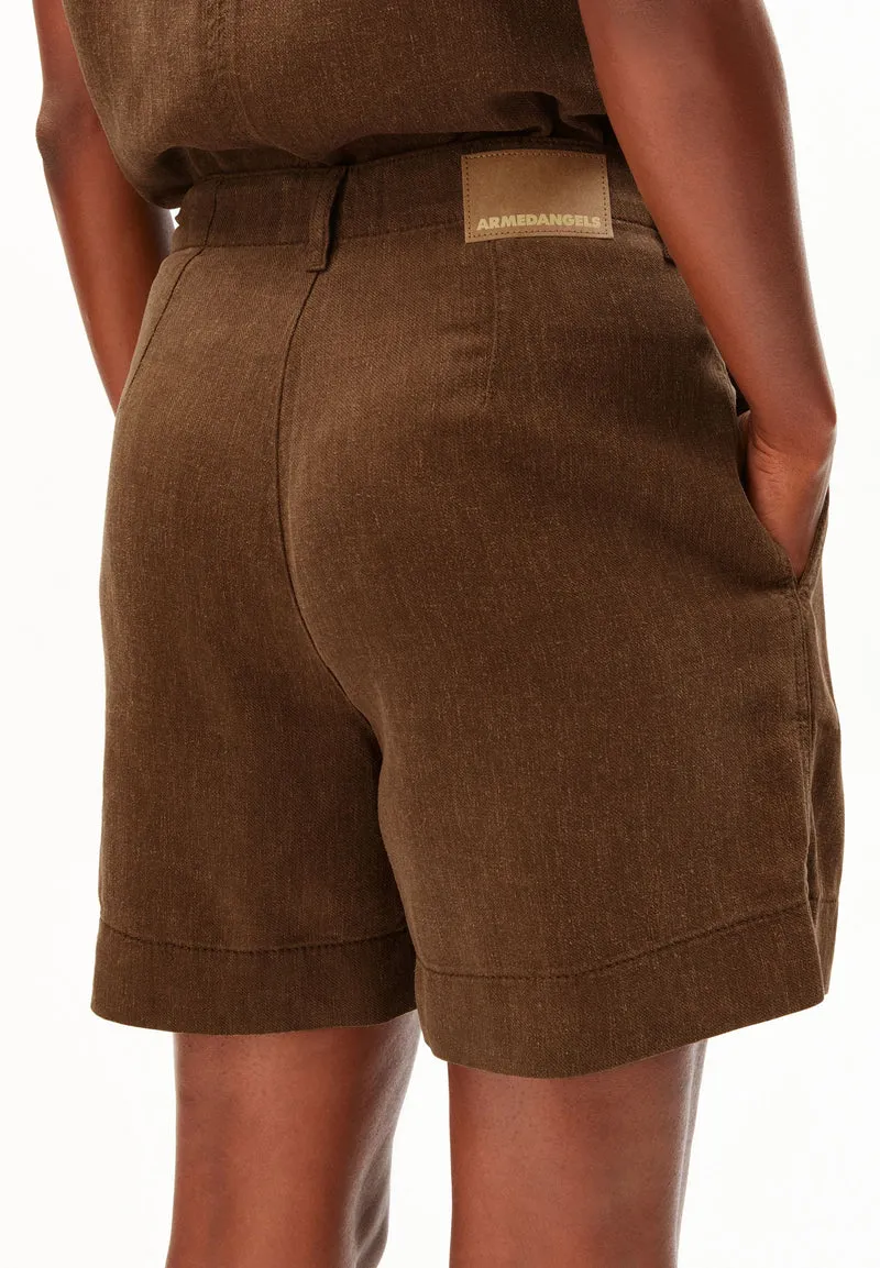 PIÑAYARN® MIX GMT DYE SHORTS | dried palm