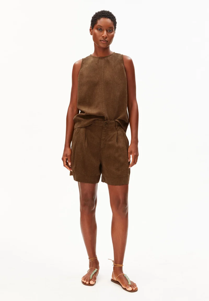 PIÑAYARN® MIX GMT DYE SHORTS | dried palm