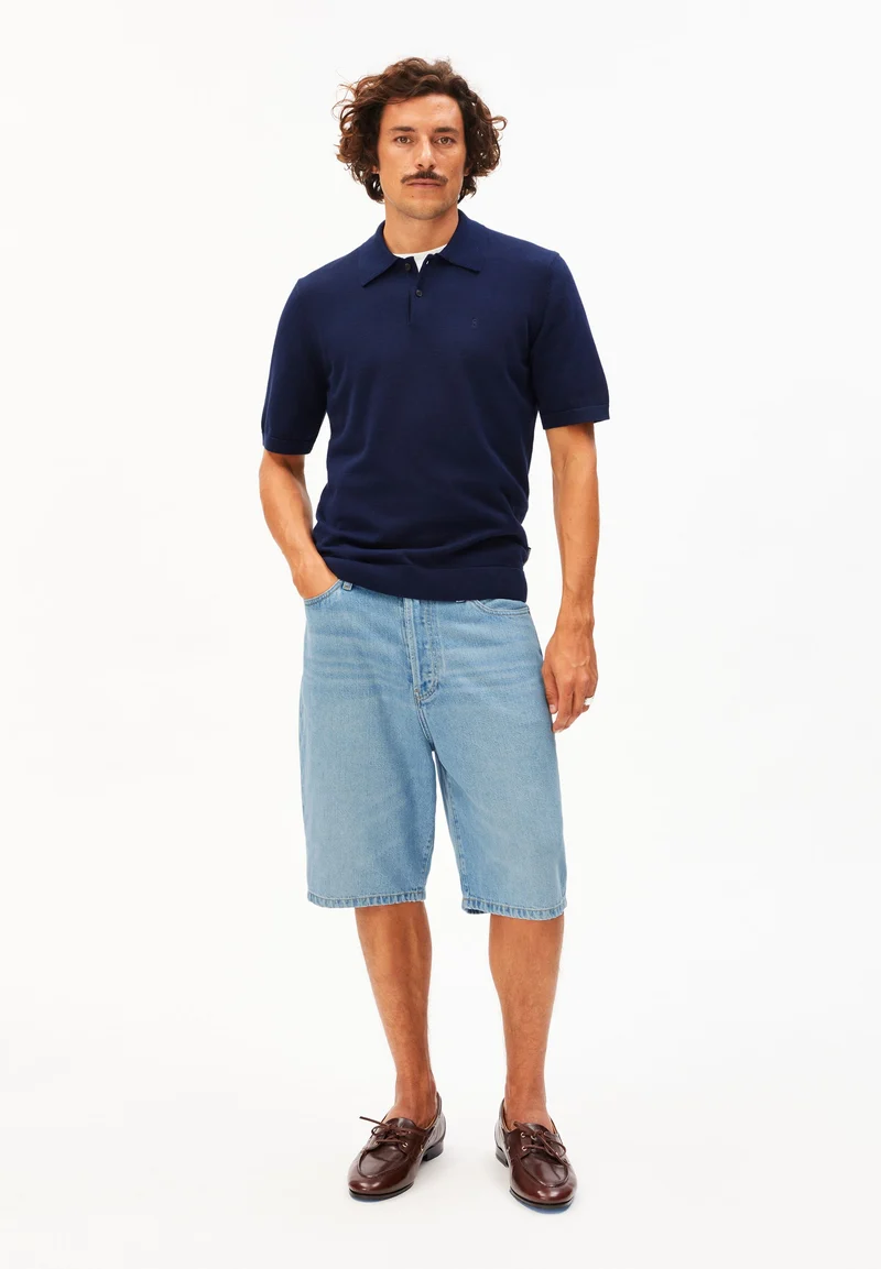 BAGGY HANF-MIX JEANS-SHORTS | atlas