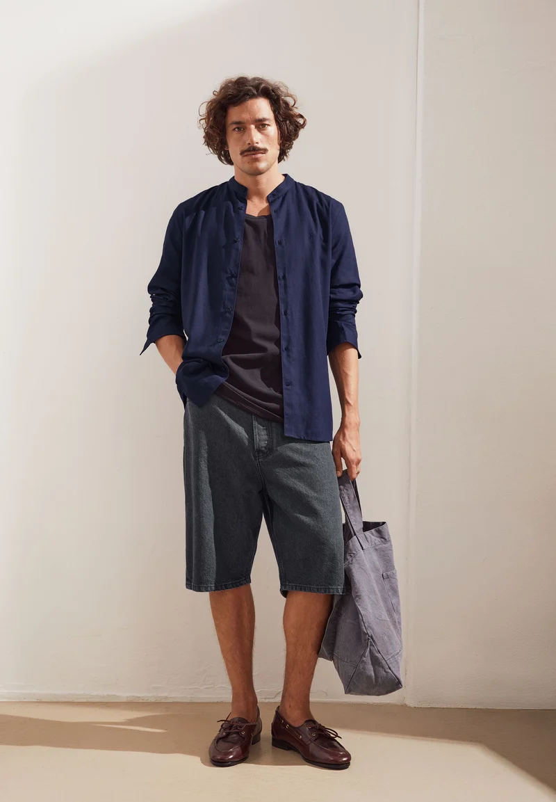 BAGGY JEANS-SHORTS | corno